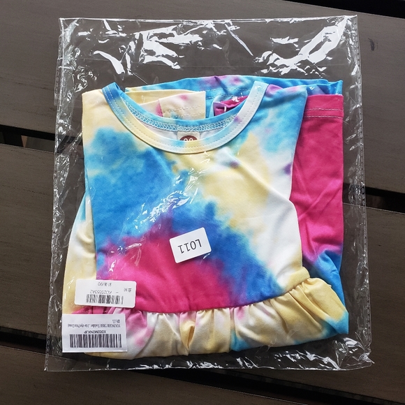 ⭐️3/$15⭐️ Younger Tree Toddler Tie-Dye Dress, NWOT - Picture 3 of 8